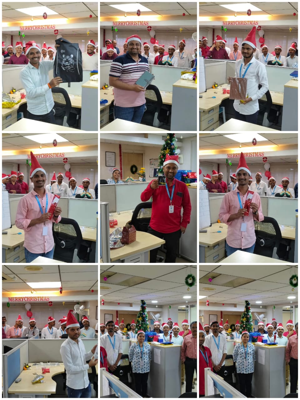 Christmas celebration at Ace Brain